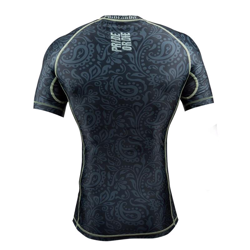 PRIDE OR DIE fearless RASHGUARD - BLACk